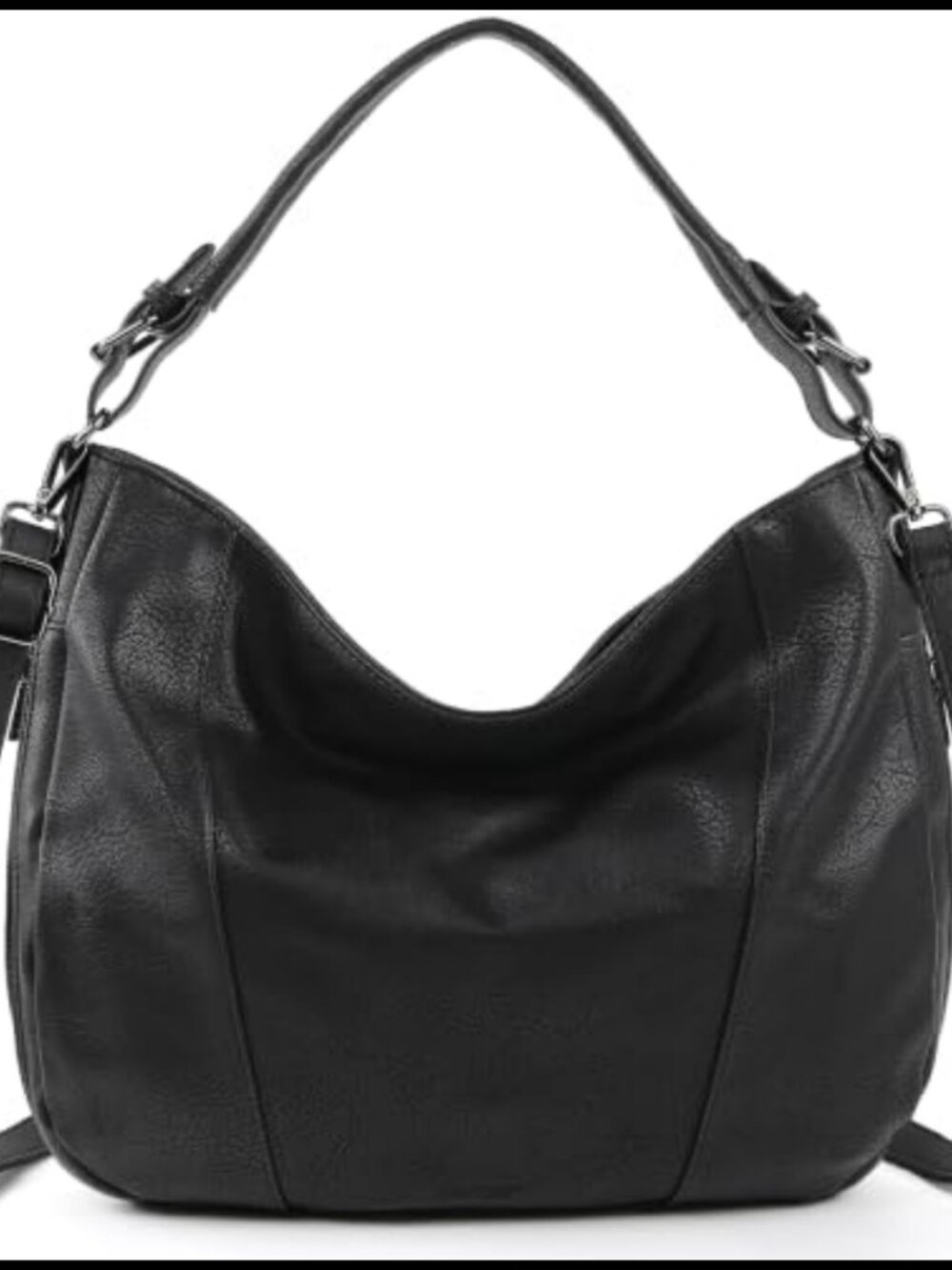 TANTOMI Women's Large Hobo Bag Crossbody Shoulder Handbag Semi-PU Leather